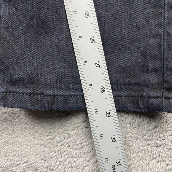 Levis 511 Slim Fit Jeans Mens 36x30 Black Mid Rise - Picture 4 of 5